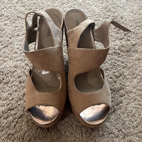 Nude wedges - Picture 2 of 6